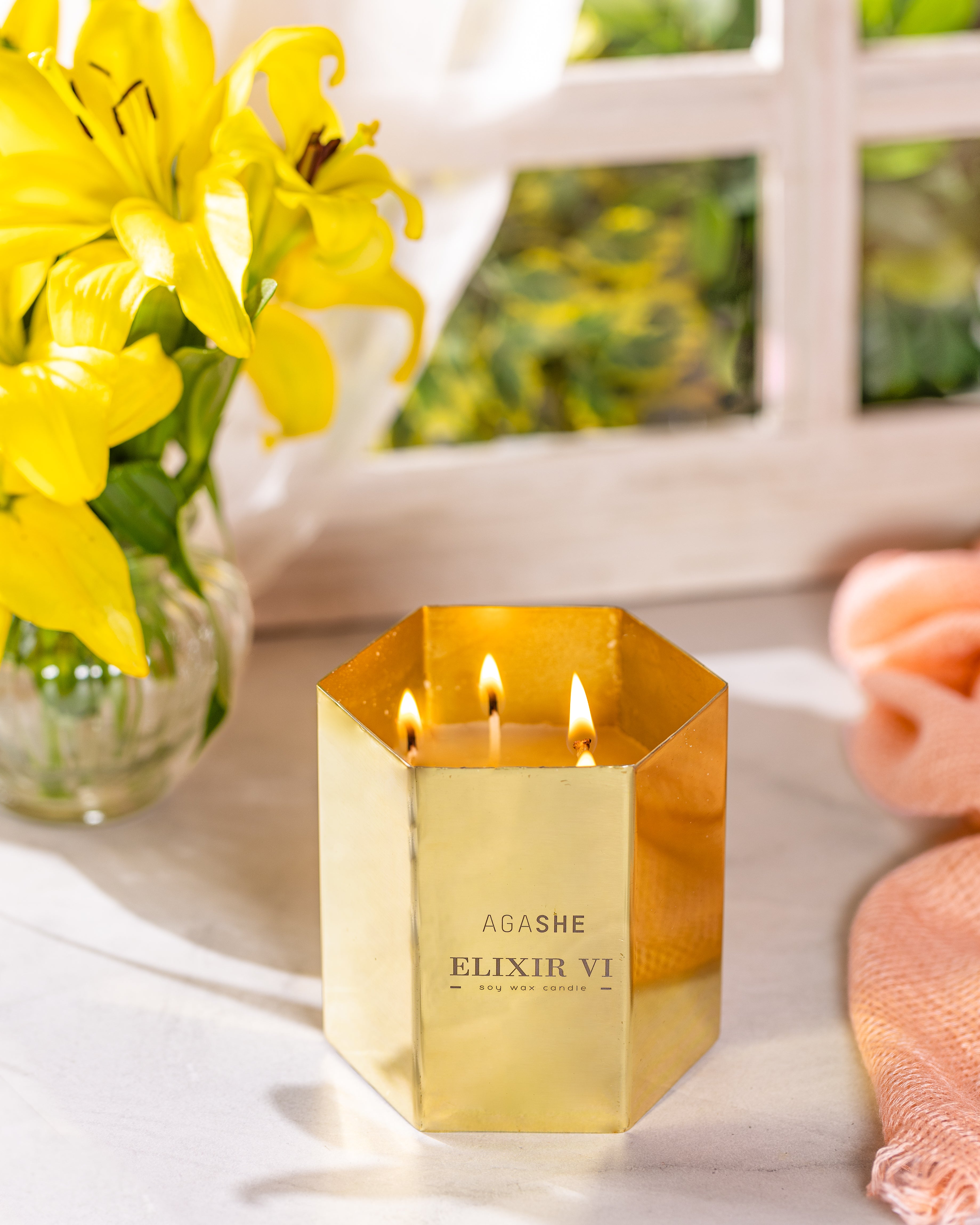 Buy Elixir VI Scented Candle Online By AGASHE Perfumery – Agashe
